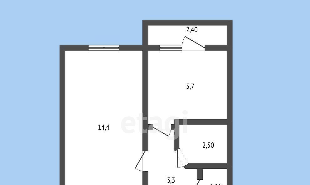 квартира г Черкесск пр-кт Ленина 57 фото 2