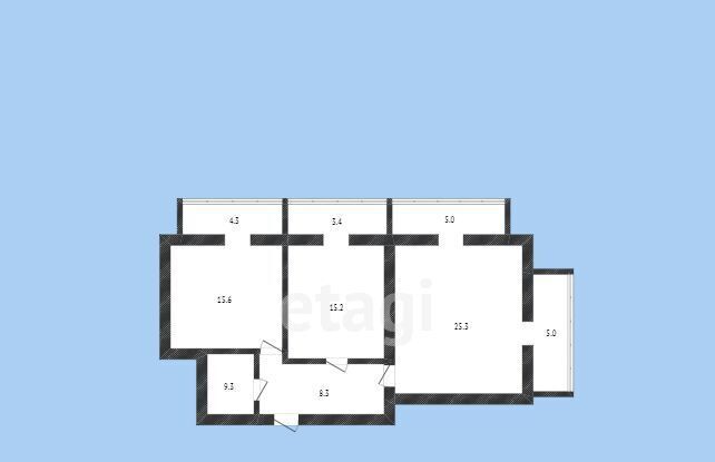 квартира г Черкесск ул Космонавтов 41в фото 2