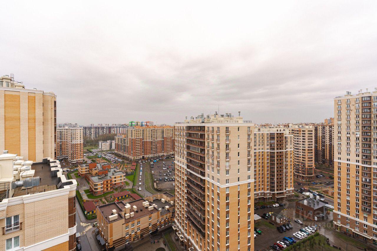 квартира г Кудрово Северное Кудрово пр-кт Строителей 2 ЖК «Капитал» Заневское городское поселение фото 24