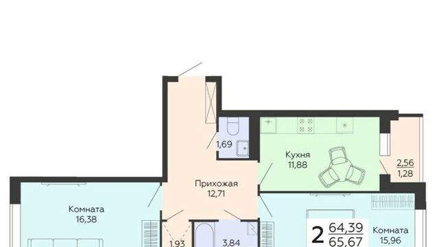 квартира р-н Коминтерновский ул 45 стрелковой дивизии 113 фото