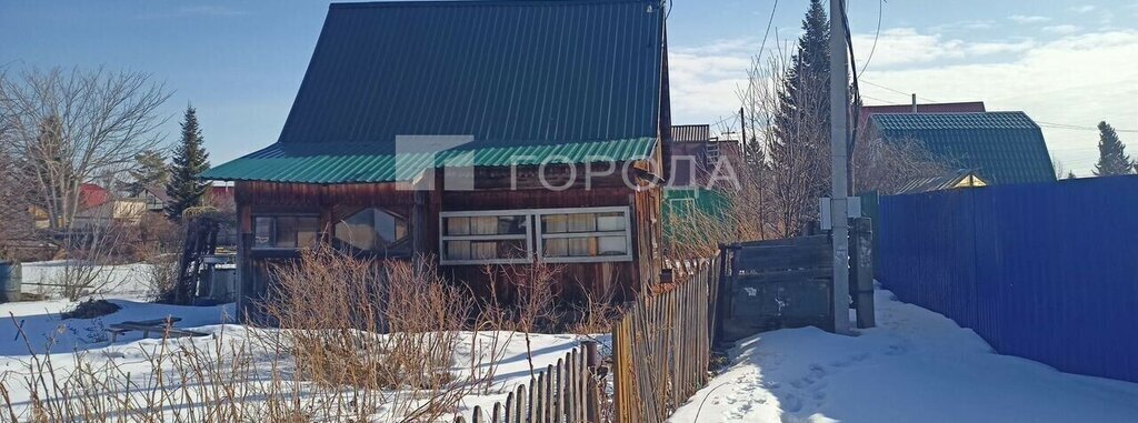 дом г Новосибирск Речной вокзал снт Майское ул Майская 25 фото 1
