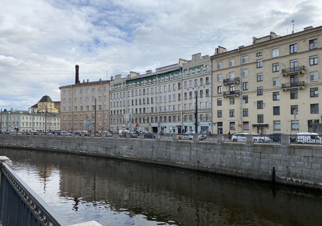 квартира г Санкт-Петербург метро Фрунзенская наб Обводного канала 96 фото 1