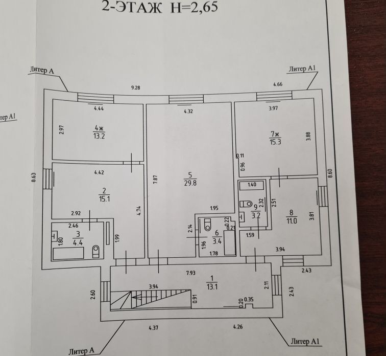 дом г Калининград р-н Московский ул Грибная 12 фото 21