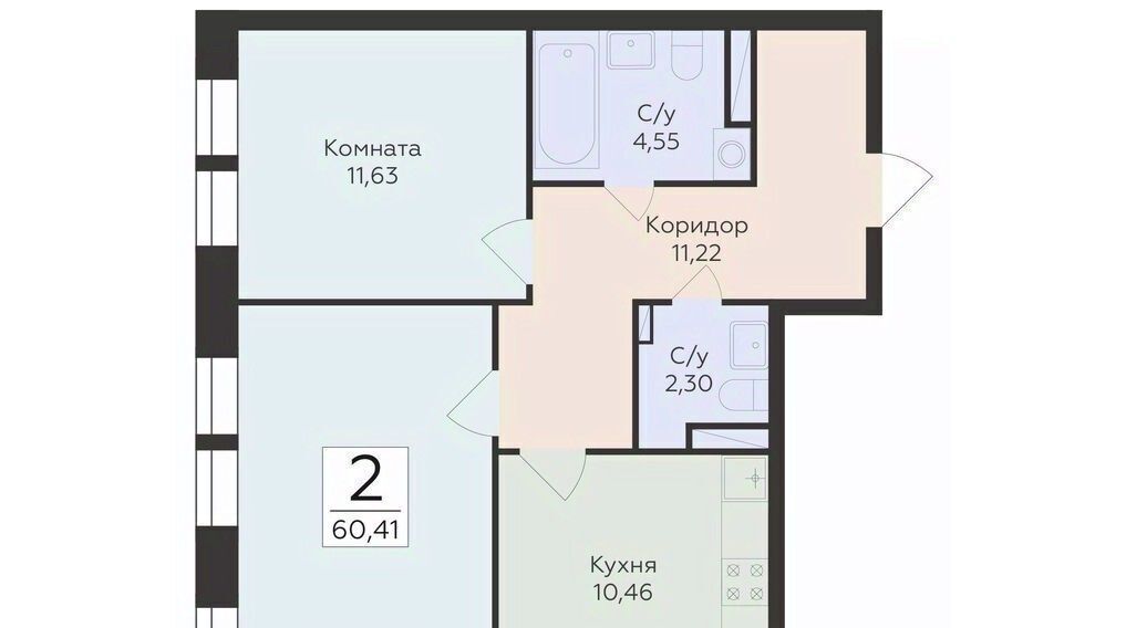 квартира г Воронеж р-н Ленинский ул Матросова фото 1
