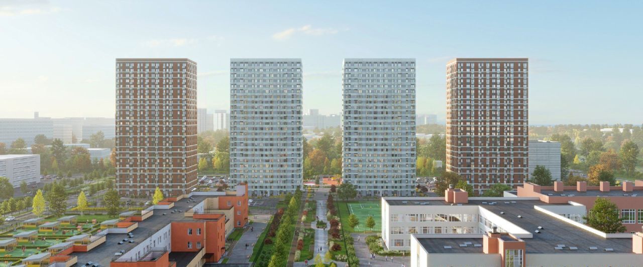 квартира г Санкт-Петербург метро Автово Морская миля жилой комплекс фото 2