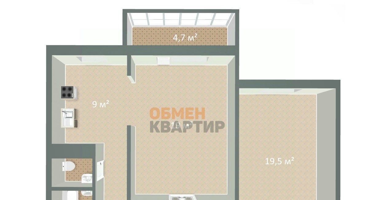 квартира г Екатеринбург Чкаловская ул Краснолесья 28 фото 31