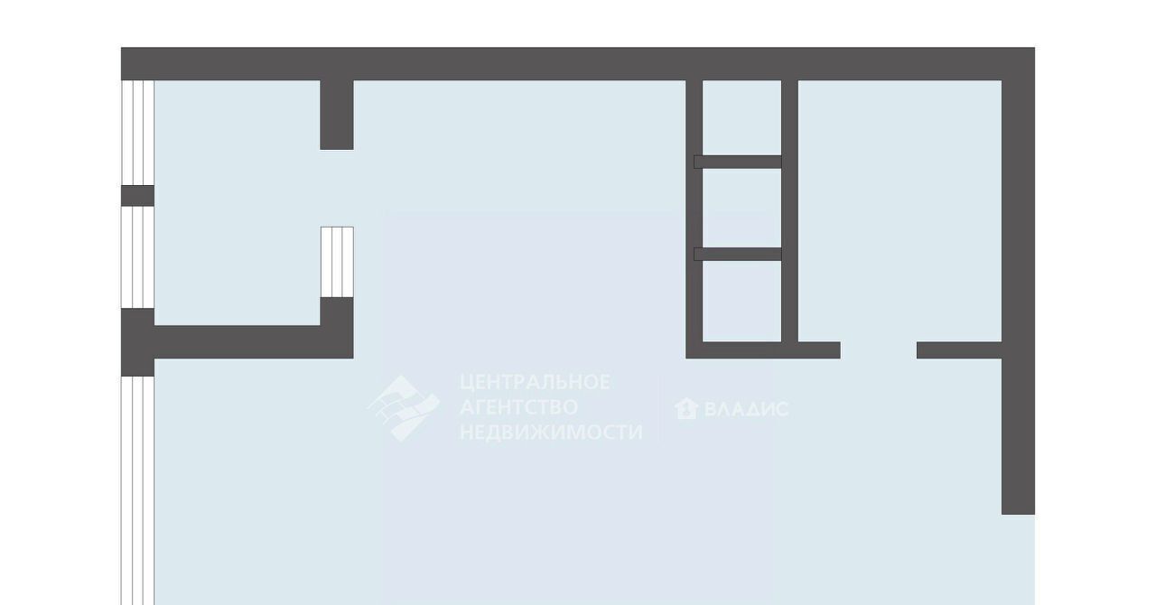 квартира г Рязань р-н Октябрьский ул Шереметьевская 10к/3 фото 2
