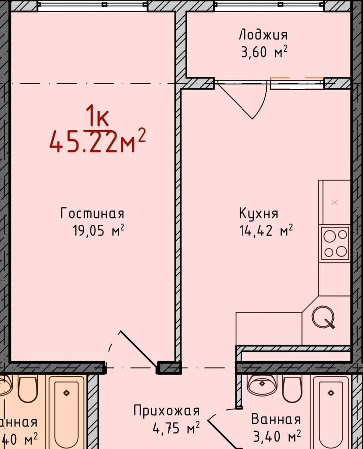 квартира г Махачкала р-н Кировский ул Даганова 139 Кировский внутригородской район фото 1