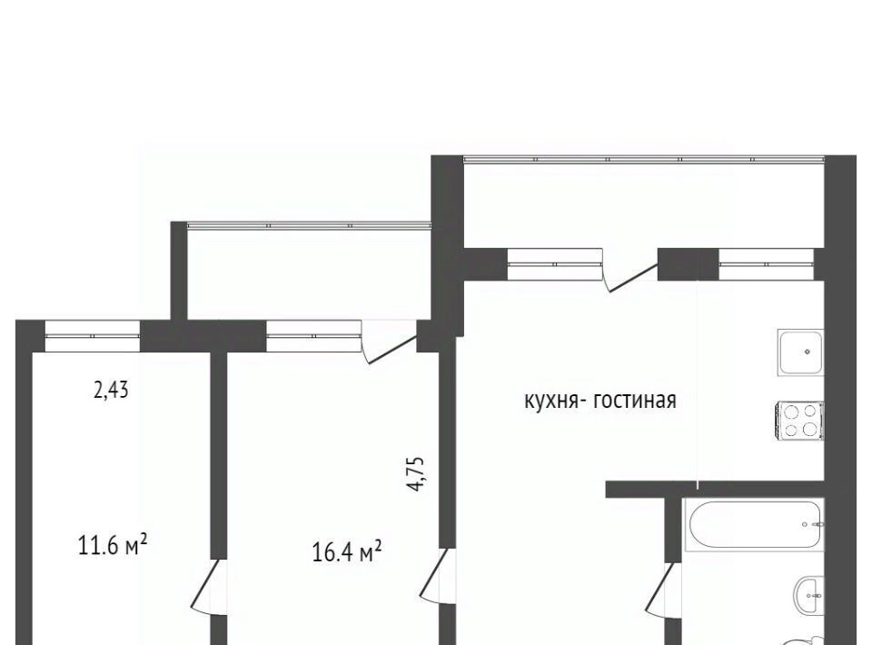 квартира г Ярославль р-н Кировский пр-кт Толбухина 4 фото 2