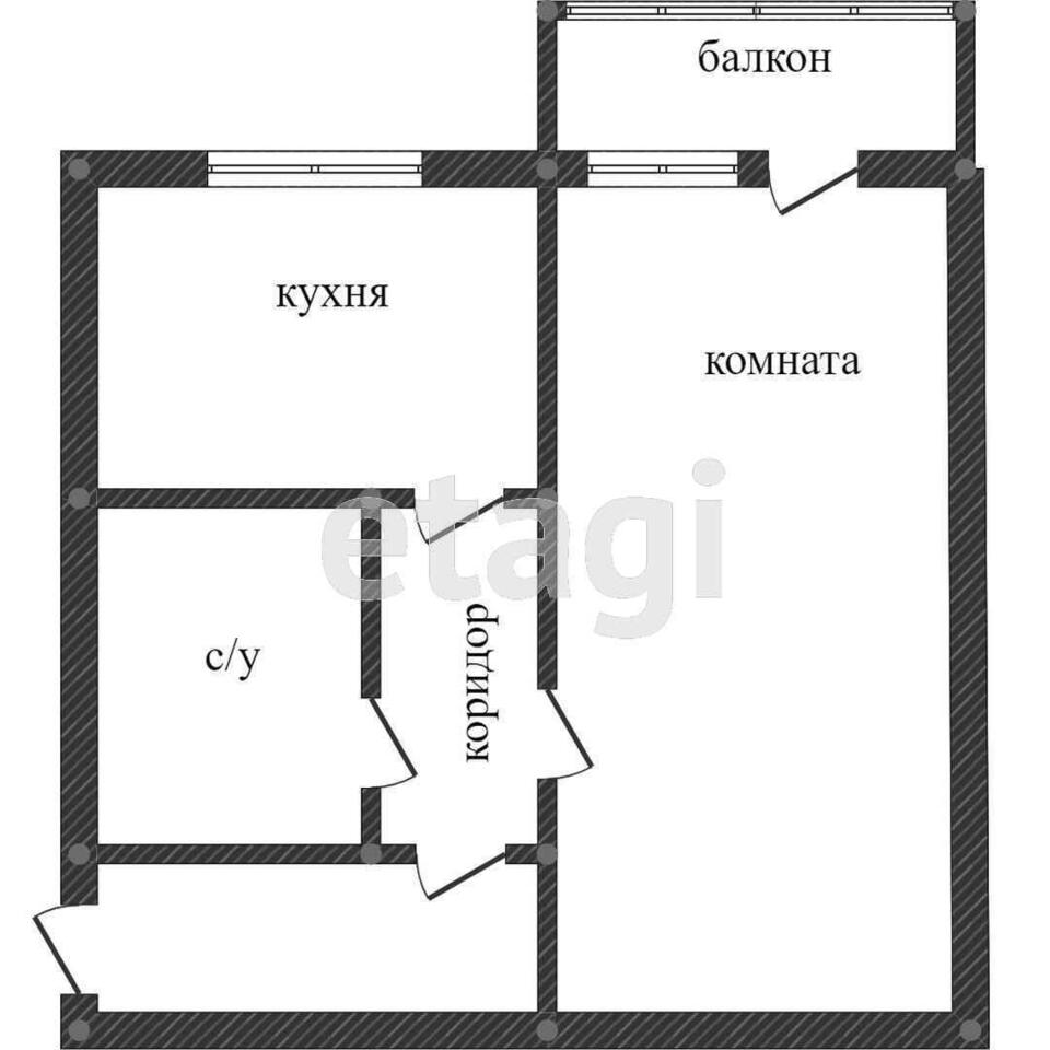 квартира г Кострома р-н Фабричный ул Депутатская 20 фото 1