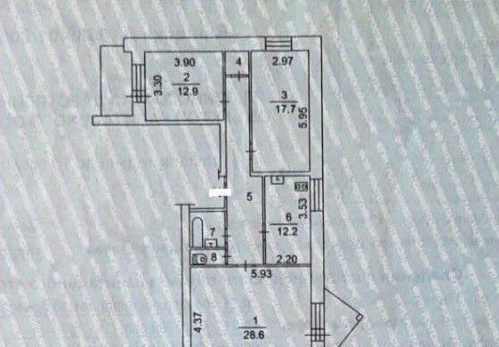 квартира г Томск р-н Кировский ул Советская 70 фото 22