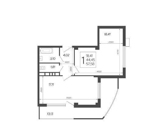 квартира г Краснодар р-н Карасунский ул Уральская 100/8 фото 2