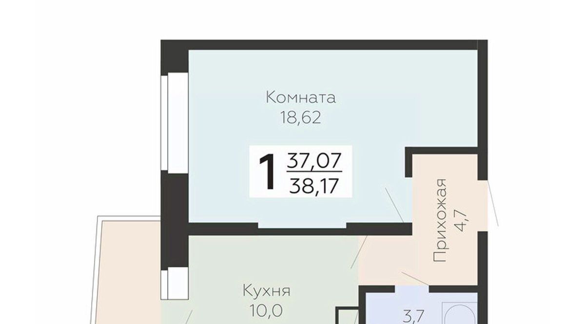 квартира г Подольск микрорайон Красная Горка ул Садовая 3к/1 Силикатная фото 1
