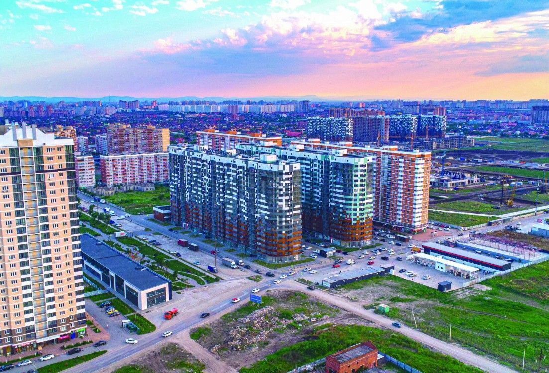 квартира г Краснодар р-н Прикубанский ул Командорская 15 корп. 1 фото 6