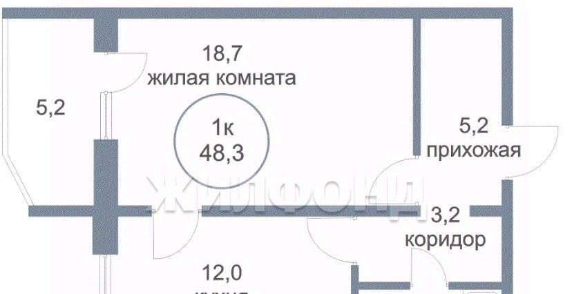 квартира г Нефтеюганск мкр 17-й 9 фото 1