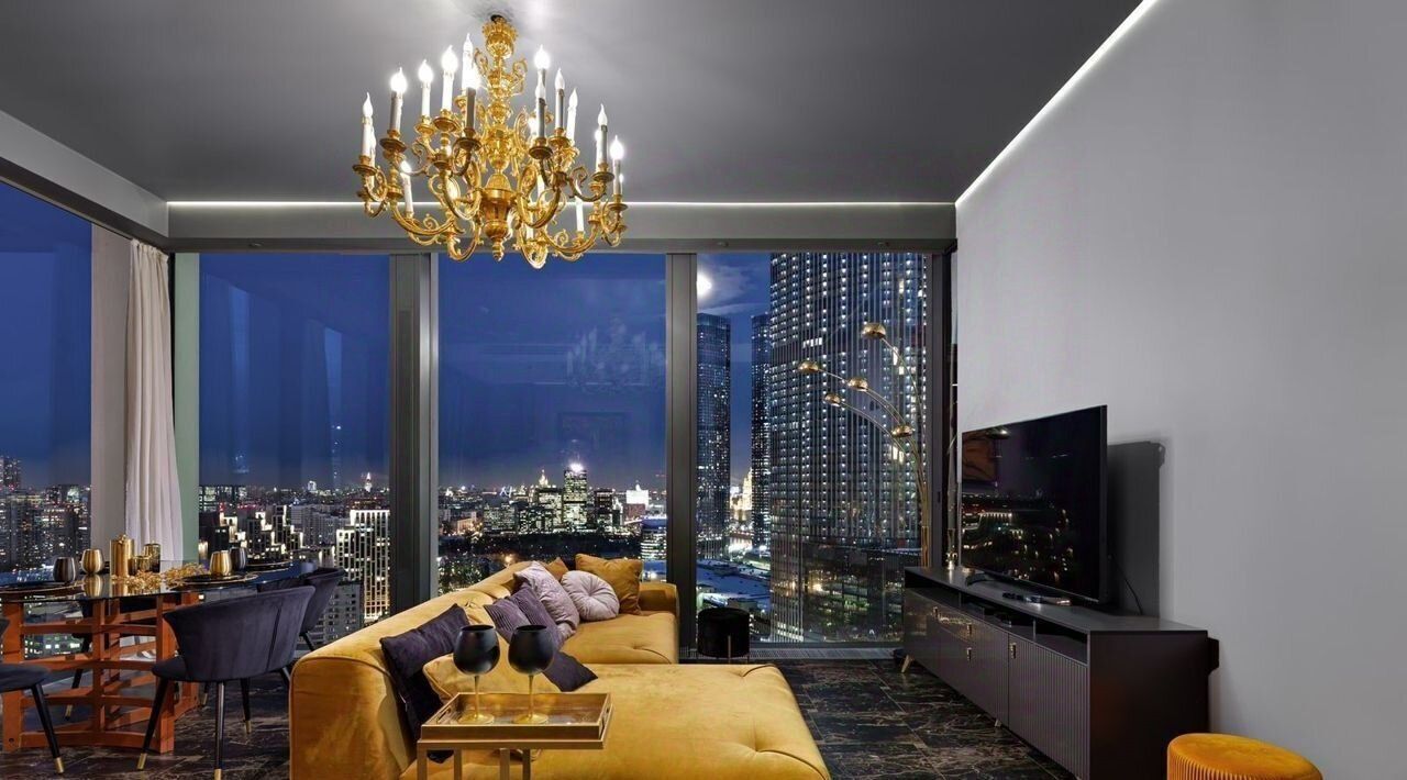квартира г Москва ММДЦ Москва-Сити МФК NEVA TOWERS 1-й Красногвардейский проезд, 22с 2 фото 4