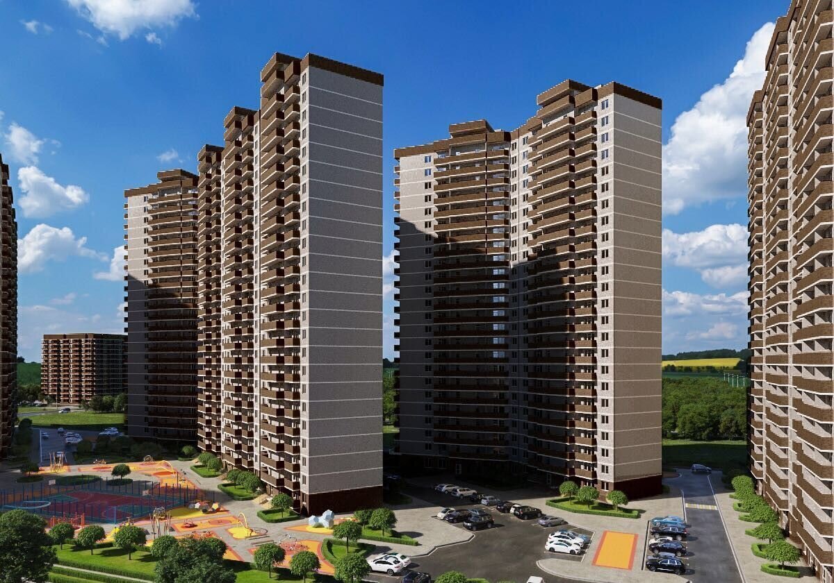квартира г Краснодар р-н Прикубанский ул Домбайская 55к/5 фото 2
