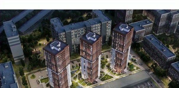 квартира г Воронеж р-н Ленинский ЖК «Галилей» фото 3