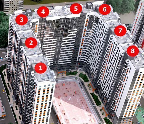 квартира г Новороссийск р-н Центральный ул Куникова 47г фото 2