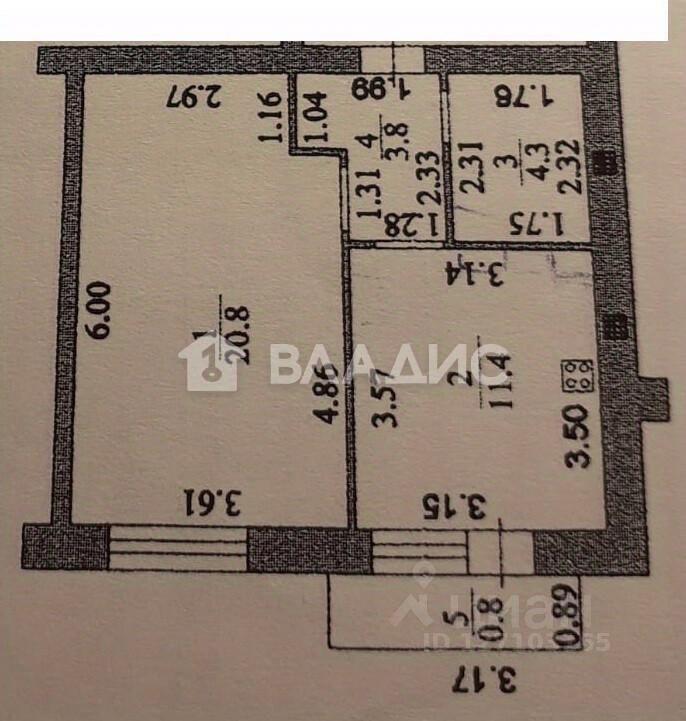 квартира р-н Ейский г Ейск ул Красная 57/4 фото 2