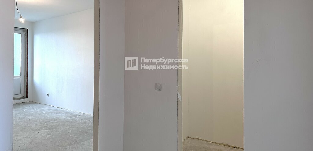 квартира г Санкт-Петербург метро Проспект Просвещения ул Кустодиева 7к/1 фото 7