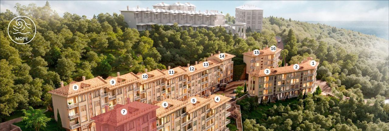 квартира г Алушта п Семидворье ЖК «Ласка» фото 2