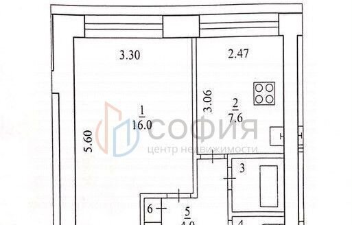 квартира г Архангельск р-н округ Варавино-Фактория ул Воронина В.И. 32к/1 фото 9