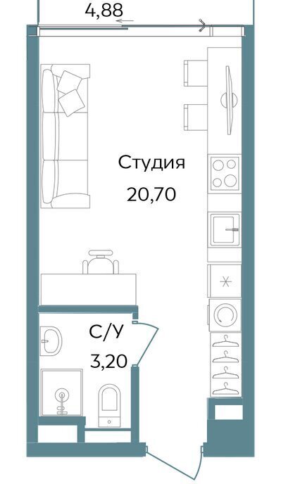 квартира г Саки курортный кластер Темпо фото 1