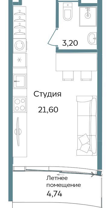 квартира г Саки курортный кластер Темпо фото 1