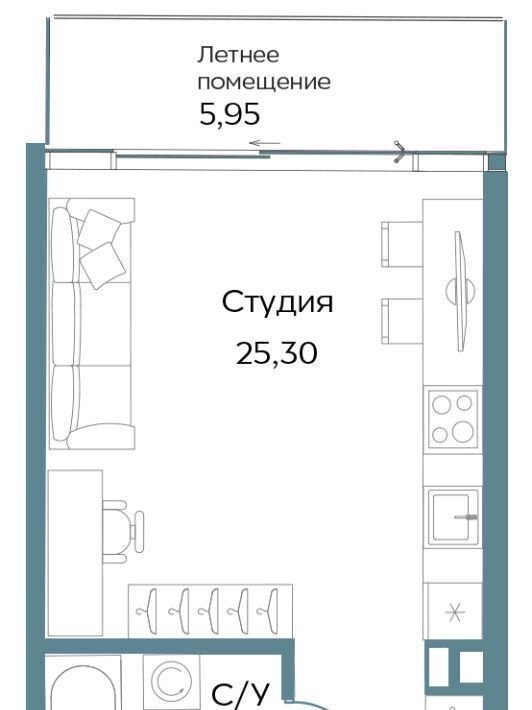 квартира г Саки ул Морская фото 1