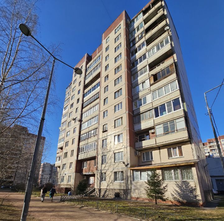 квартира г Санкт-Петербург метро Комендантский Проспект ул Гаккелевская 27к/2 фото 36