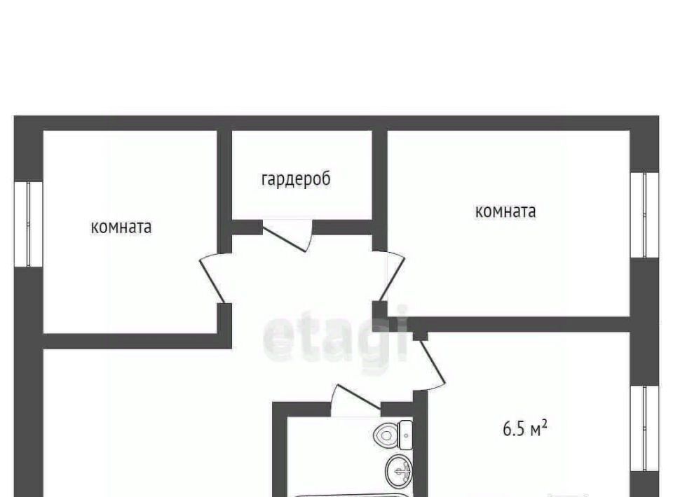 квартира г Чита р-н Железнодорожный ул 2-я Верхневокзальная 16 фото 2