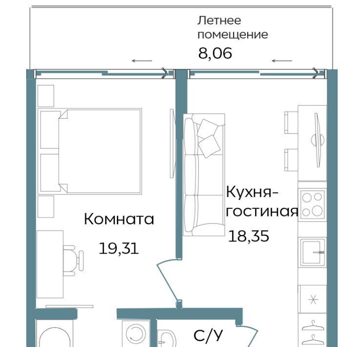 квартира г Саки ул Морская фото 1