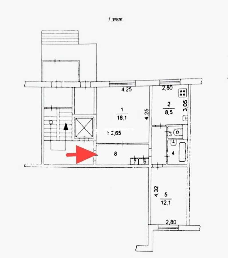 квартира г Челябинск р-н Ленинский ул Барбюса 269 фото 12
