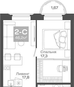 квартира г Новосибирск Студенческая Академгородок ул Мусы Джалиля 17 фото 1