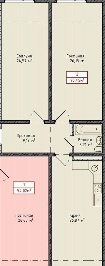 квартира г Избербаш ул Им Р.Зорге 44 фото 18