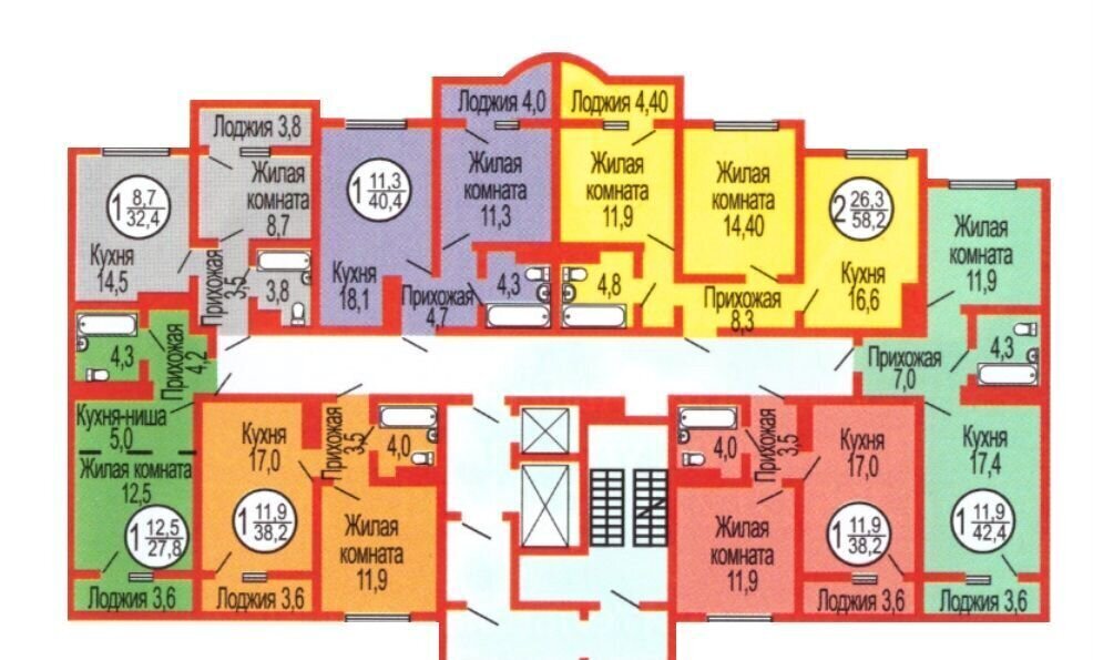 квартира г Оренбург р-н Ленинский ул Эссена 12 фото 14