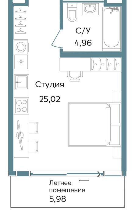 квартира г Саки курортный кластер Темпо фото 1