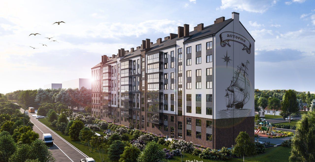 квартира г Калининград р-н Московский ул Подполковника Емельянова 1 фото 6