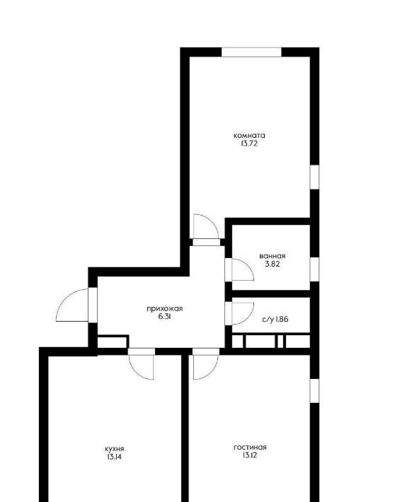 квартира г Краснодар р-н Прикубанский ул им. генерала Корнилова 9к/3 фото 8