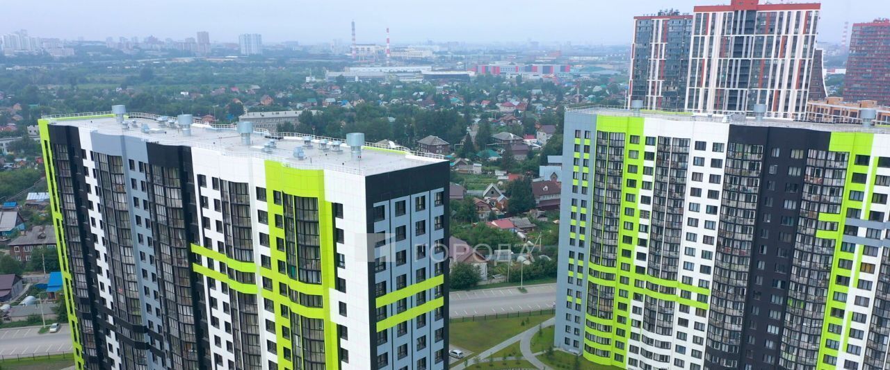 квартира г Новосибирск Октябрьская ул Ясный Берег 30/2 фото 3