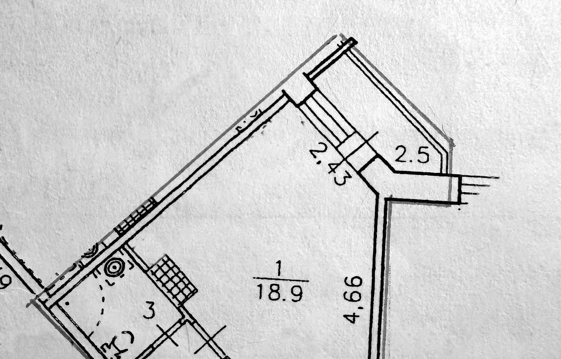 квартира г Санкт-Петербург метро Улица Дыбенко ул Антонова-Овсеенко 5к/1 фото 11