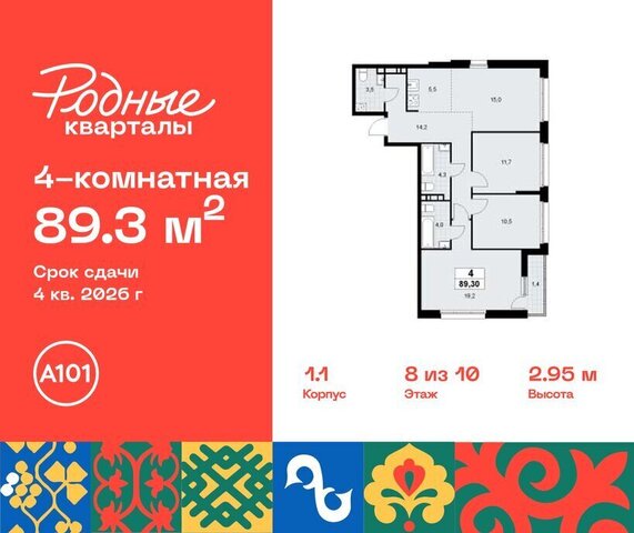 ЖК «Родные кварталы» 1/2 ТиНАО Внуково Толстопальцево фото
