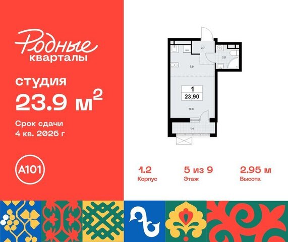 ЖК «Родные кварталы» 1/2 ТиНАО Внуково Толстопальцево фото