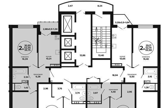 квартира г Краснодар р-н Прикубанский ул Российская 257/7 фото 2