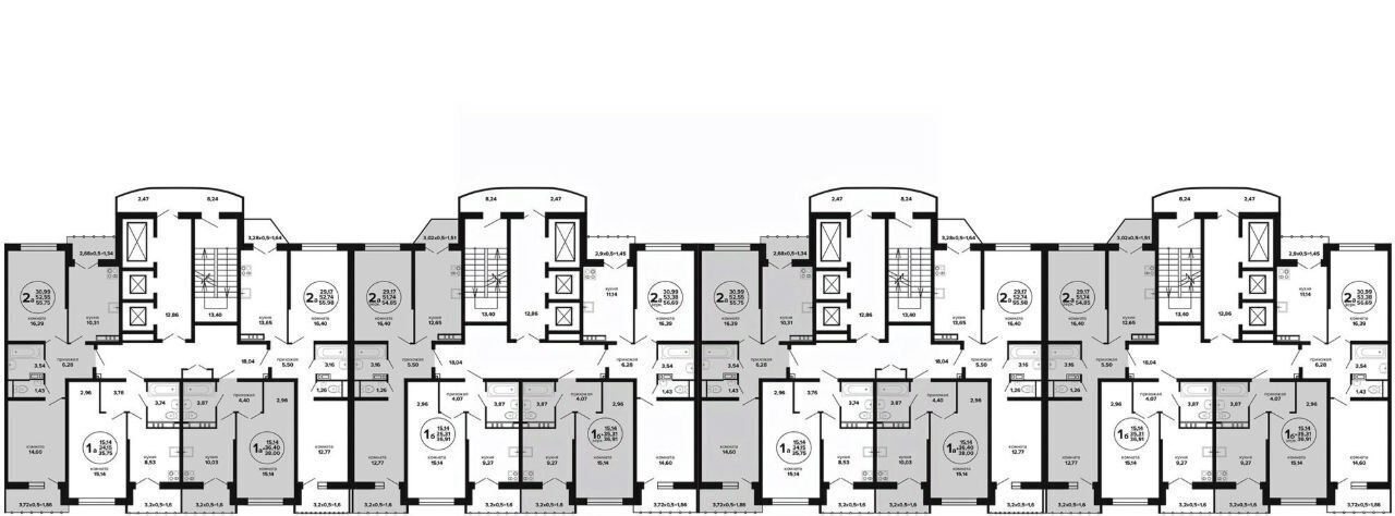 квартира г Краснодар р-н Прикубанский ул Российская 257/7 фото 3