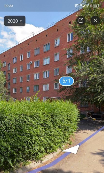 комната г Омск р-н Ленинский ул Вострецова 5/1 Ленинский АО фото 1