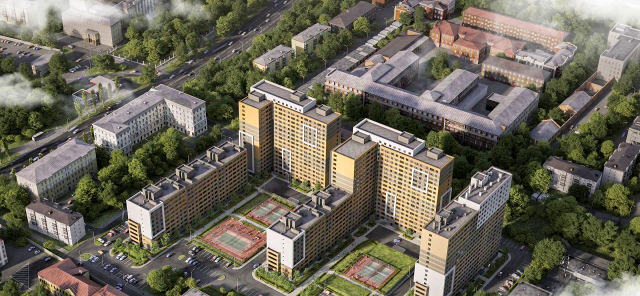 квартира г Нижний Новгород р-н Советский Горьковская пр-кт Гагарина 36к/4 ЖК «Подкова на Гагарина» фото 2
