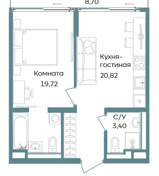 квартира г Саки TEMPO курортный кластер Темпо фото 1