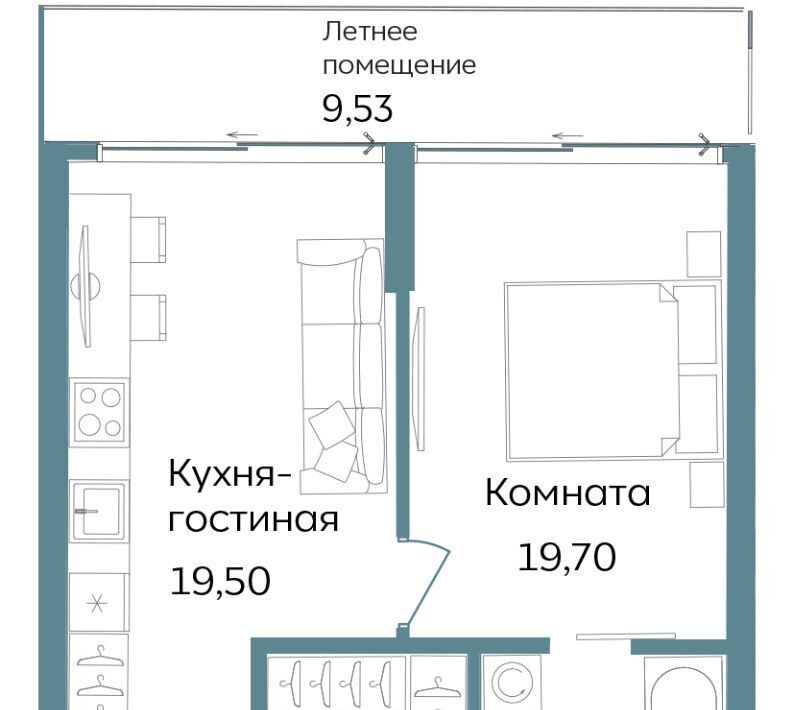 квартира г Саки ул Морская TEMPO фото 1